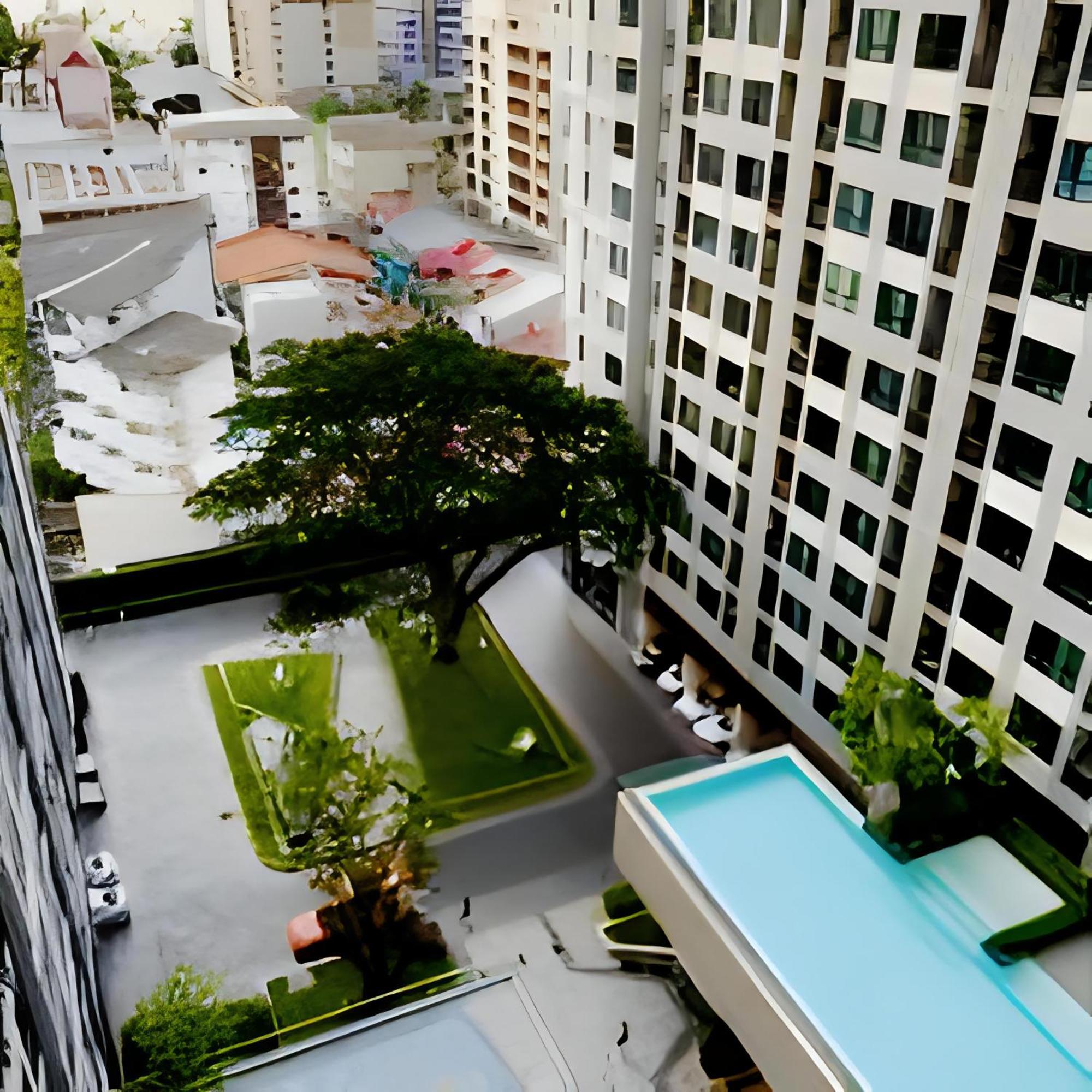 The Base Apartments At Central Pattaya Ngoại thất bức ảnh